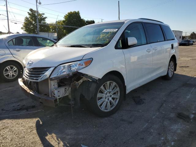 Photo 2 from auction – 2014 TOYOTA SIENNA XLE with VIN 5TDDK3DC5ES092471