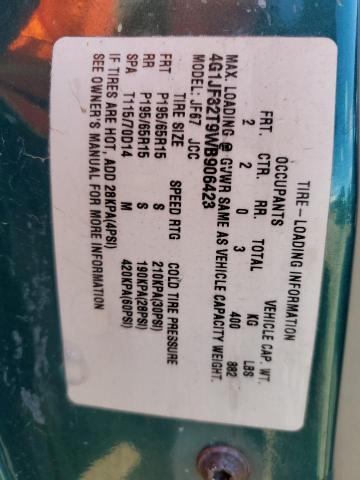 Photo 10 from auction – 1998 CHEVROLET CAVALIER with VIN 4G1JF32T9WB906423