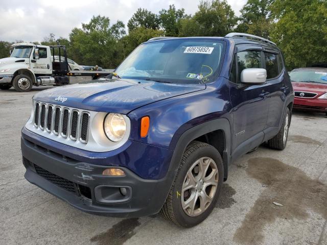 Photo 2 from auction – 2016 JEEP RENEGADE L with VIN ZACCJBDT3GPD54058