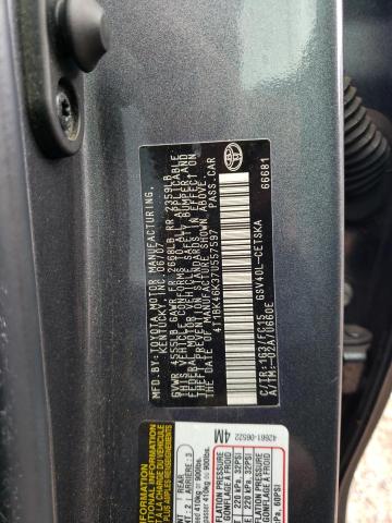 Photo 10 from auction – 2007 TOYOTA CAMRY LE with VIN 4T1BK46K37U557597