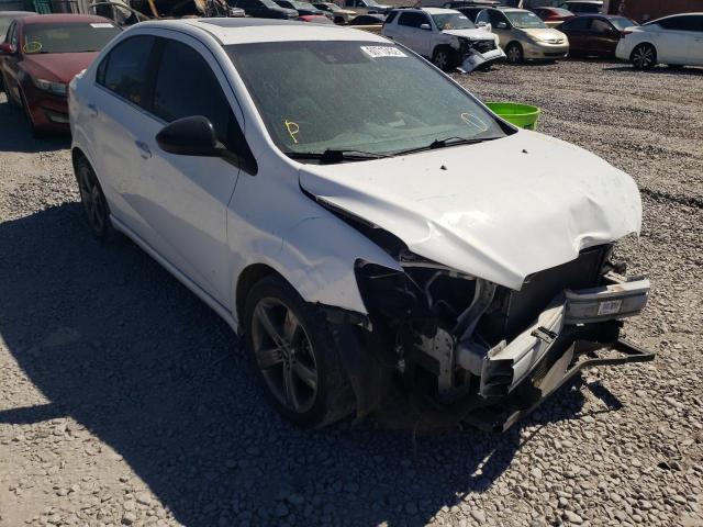 CHEVROLET SONIC RS 2014 with VIN 1G1JG5SB3E4235514 - Photo from auction