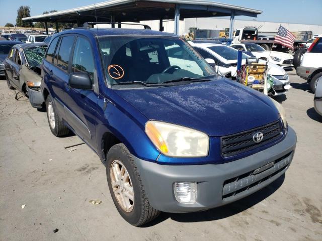 TOYOTA RAV4 2002 with VIN JTEGH20VX20043242 - Photo from auction