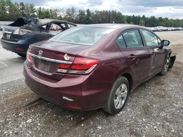 Photo 4 from auction – 2015 HONDA CIVIC LX with VIN 19XFB2F56FE706487