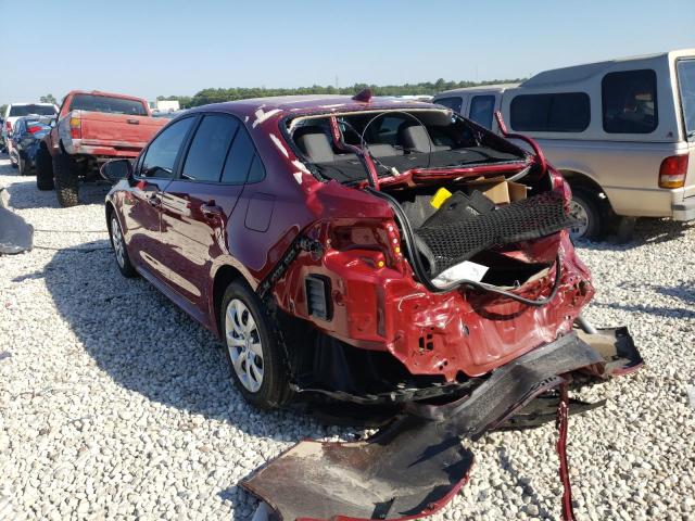 Photo 3 from auction – 2022 TOYOTA COROLLA LE with VIN 5YFEPMAE2NP334191