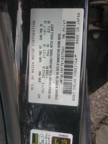 Photo 10 from auction – 2013 MAZDA 3 I with VIN JM1BL1KF7D1837061