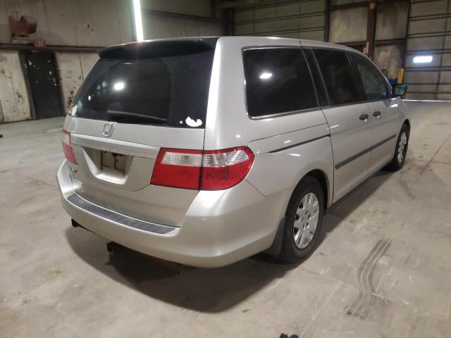 Photo 4 from auction – 2007 HONDA ODYSSEY with VIN 5FNRL38267B004975