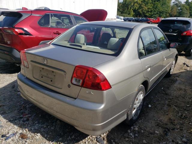 Photo 4 from auction – 2004 HONDA CIVIC LX with VIN 2HGES16554H636005