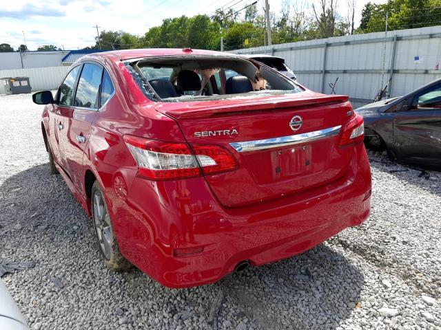Photo 3 from auction – 2015 NISSAN SENTRA S with VIN 3N1AB7AP1FY345834