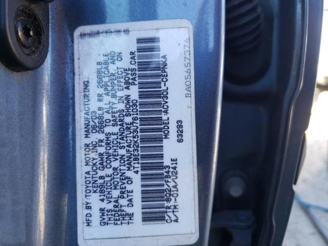 Photo 10 from auction – 2003 TOYOTA CAMRY LE with VIN 4T1BE32K53U761030