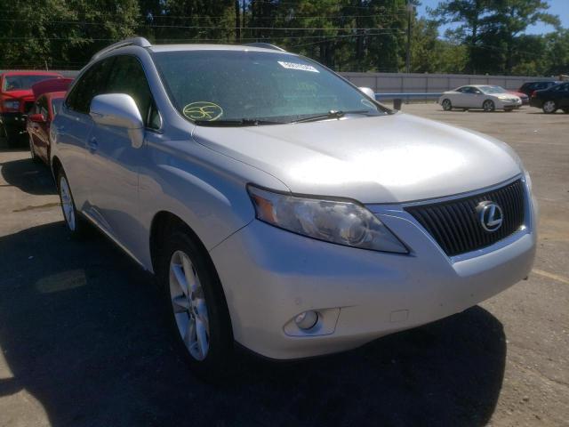 LEXUS RX 350 2010 with VIN 2T2ZK1BA1AC016210 - Photo from auction