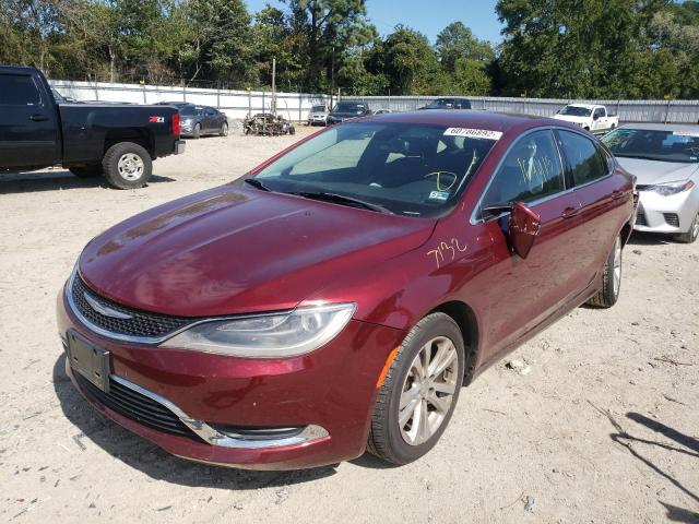 Photo 2 from auction – 2015 CHRYSLER 200 LIMITE with VIN 1C3CCCAB8FN633254