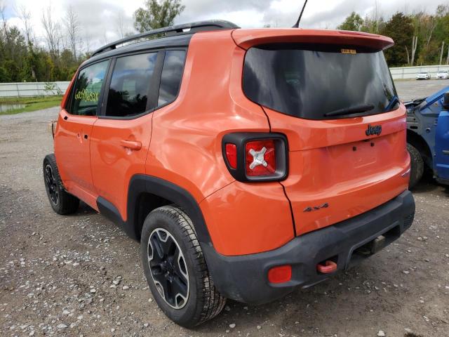 Photo 3 from auction – 2016 JEEP RENEGADE T with VIN ZACCJBCT8GPD29173