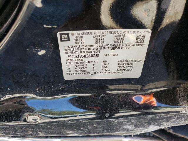 Photo 10 from auction – 2014 CHEVROLET SILVERADO with VIN 3GCUKTEC4EG546030