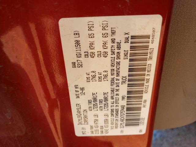 Foto 10 de la subasta – 2007 DODGE RAM 3500 S con VIN 3D7ML48CX7G757448