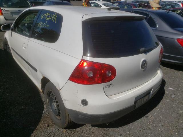 Photo 3 from auction – 2009 VOLKSWAGEN RABBIT with VIN WVWBB71K99W006000