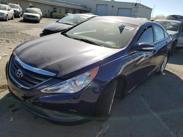 Photo 2 from auction – 2014 HYUNDAI SONATA GLS with VIN 5NPEB4AC5EH920409