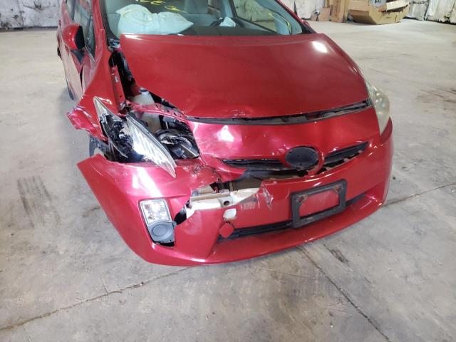 Photo 9 from auction – 2010 TOYOTA PRIUS with VIN JTDKN3DU5A0031657
