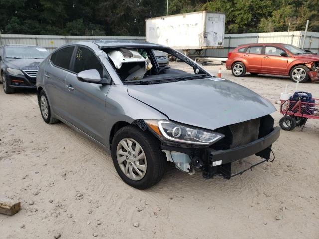 HYUNDAI ELANTRA SE 2017 with VIN 5NPD74LF1HH077625 - Photo from auction