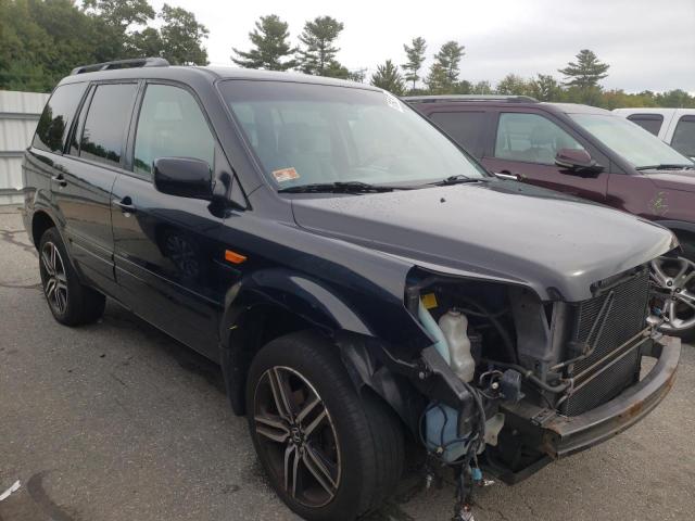 HONDA PILOT 2007 with VIN 2HKYF18487H519907 - Photo from auction