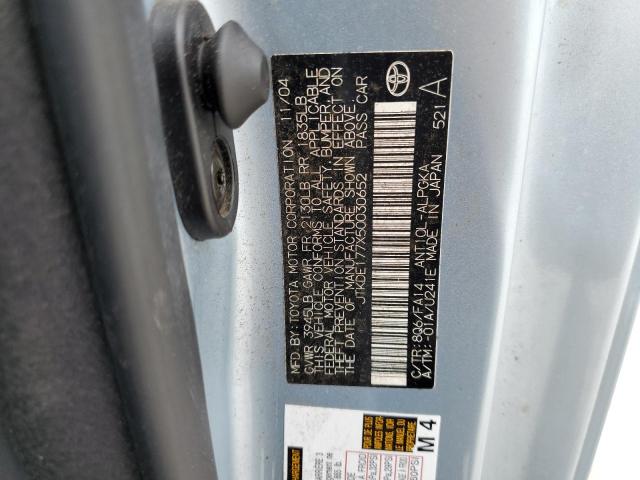 Photo 10 from auction – 2005 TOYOTA SCION TC with VIN JTKDE177X50030652