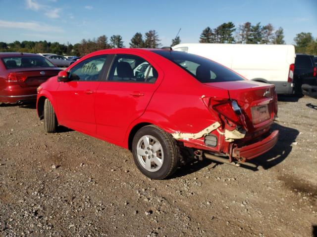 Photo 3 from auction – 2016 CHEVROLET SONIC LS with VIN 1G1JA5SH1G4169344