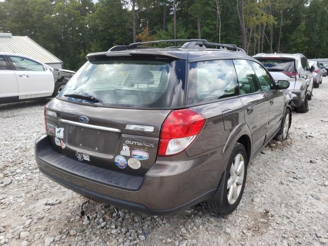 Photo 4 from auction – 2009 SUBARU OUTBACK 2. with VIN 4S4BP61C297335616