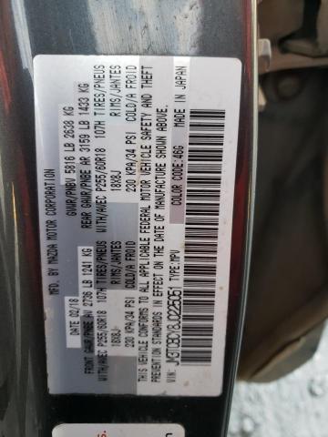 Photo 10 from auction – 2018 MAZDA CX-9 TOURI with VIN JM3TCBCY8J0225051