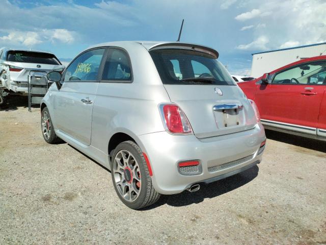 Photo 3 from auction – 2012 FIAT 500 SPORT with VIN 3C3CFFBR5CT125596