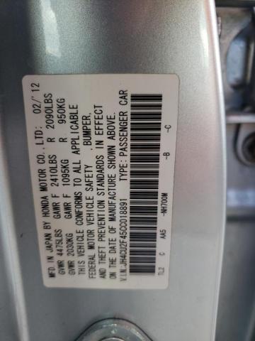 Photo 10 from auction – 2012 ACURA TSX with VIN JH4CU2F45CC018891