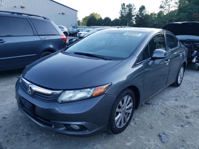 Photo 2 from auction – 2012 HONDA CIVIC EXL with VIN 2HGFB2F97CH513771
