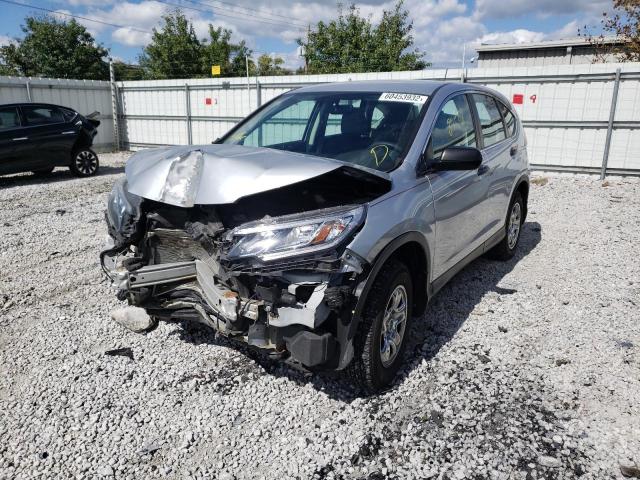Photo 2 from auction – 2016 HONDA CR-V LX with VIN 2HKRM4H36GH605607