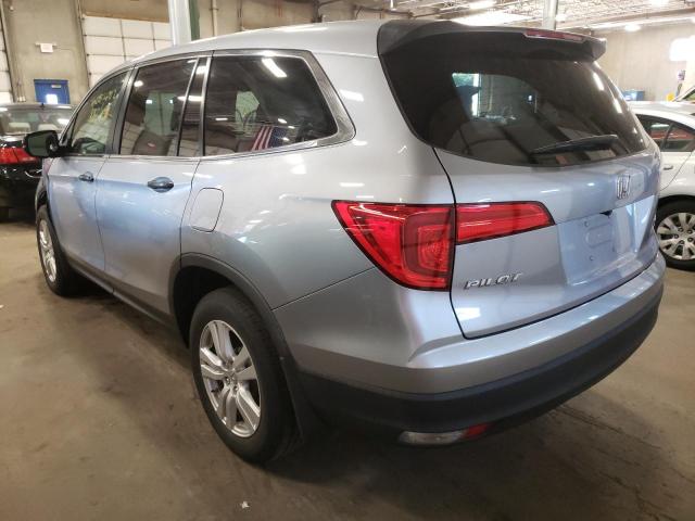 Photo 3 from auction – 2017 HONDA PILOT LX with VIN 5FNYF6H10HB082875