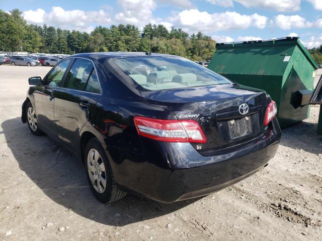 Photo 3 from auction – 2011 TOYOTA CAMRY BASE with VIN 4T4BF3EK7BR203659