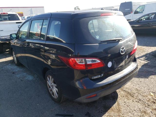 Photo 3 from auction – 2013 MAZDA 5 with VIN JM1CW2BL2D0148025