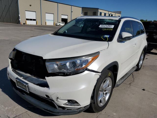 Photo 2 from auction – 2015 TOYOTA HIGHLANDER with VIN 5TDDKRFH5FS099918