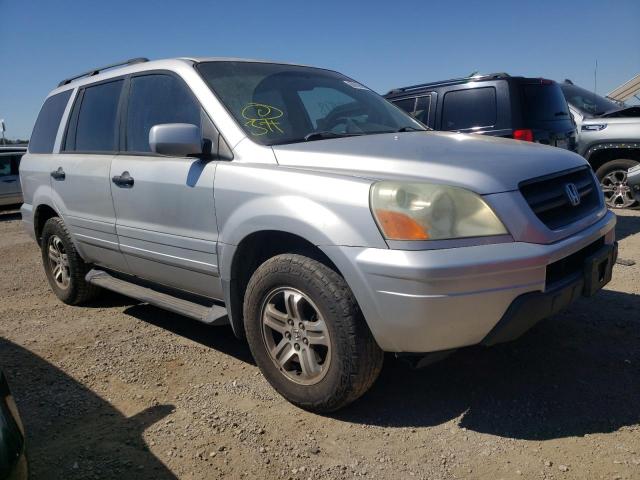 HONDA PILOT EX 2004 with VIN 2HKYF18424H501480 - Photo from auction