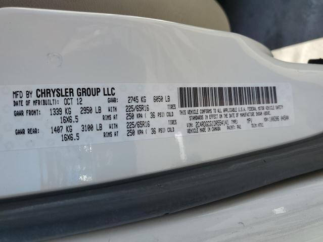 Photo 10 from auction – 2013 DODGE GRAND CARA with VIN 2C4RDGCG1DR554141