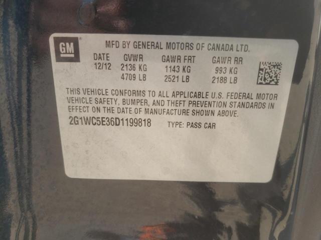 Photo 10 from auction – 2013 CHEVROLET IMPALA LTZ with VIN 2G1WC5E36D1199818