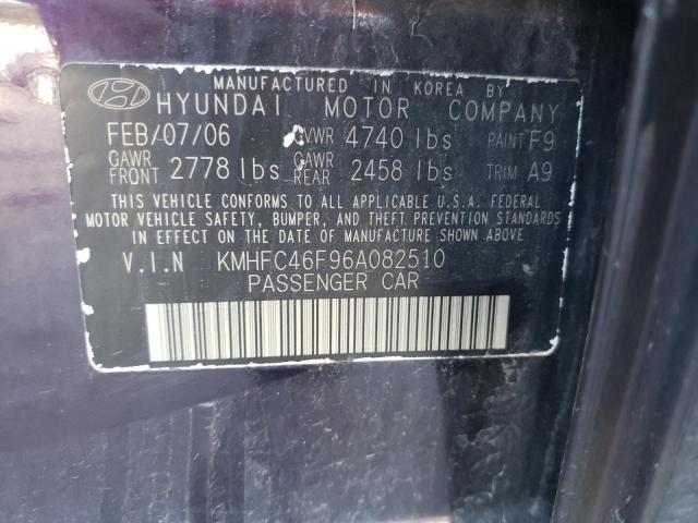 Photo 10 from auction – 2005 HYUNDAI AZERA with VIN KMHFC46F96A082510
