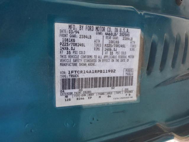 Photo 10 from auction – 1994 FORD RANGER SUP with VIN 1FTCR14A1RPB11902