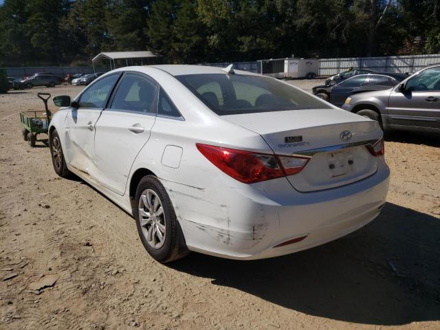 Photo 3 from auction – 2011 HYUNDAI SONATA GLS with VIN 5NPEB4AC9BH273587