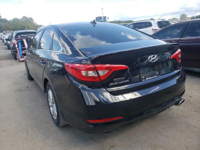 Photo 3 from auction – 2015 HYUNDAI SONATA SE with VIN 5NPE24AF8FH156910