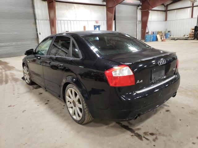 Photo 3 from auction – 2004 AUDI A4 1.8T with VIN WAUJC68E84A125520