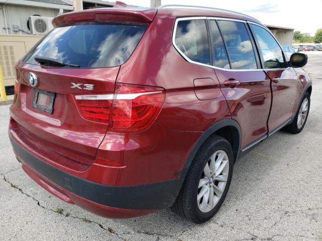 Photo 4 from auction – 2011 BMW X3 XDRIVE2 with VIN 5UXWX5C57BL703976