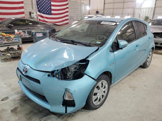 Photo 2 from auction – 2014 TOYOTA PRIUS C with VIN JTDKDTB30E1071058
