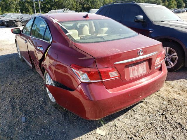 Photo 3 from auction – 2012 LEXUS ES 350 with VIN JTHBK1EG6C2481250