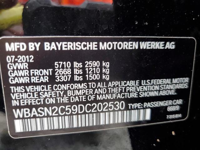 Photo 10 from auction – 2013 BMW 535 IGT with VIN WBASN2C59DC202530