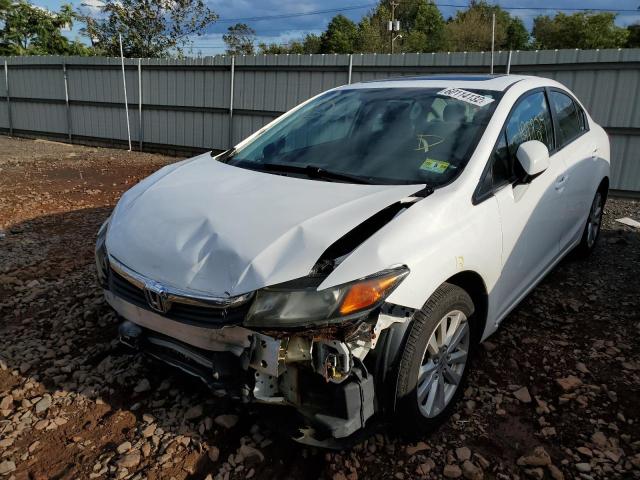 Photo 2 from auction – 2012 HONDA CIVIC EXL with VIN 19XFB2F9XCE314062