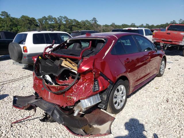 Photo 4 from auction – 2022 TOYOTA COROLLA LE with VIN 5YFEPMAE2NP334191