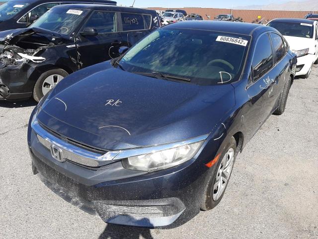 Photo 2 from auction – 2016 HONDA CIVIC LX with VIN 19XFC2F54GE082087